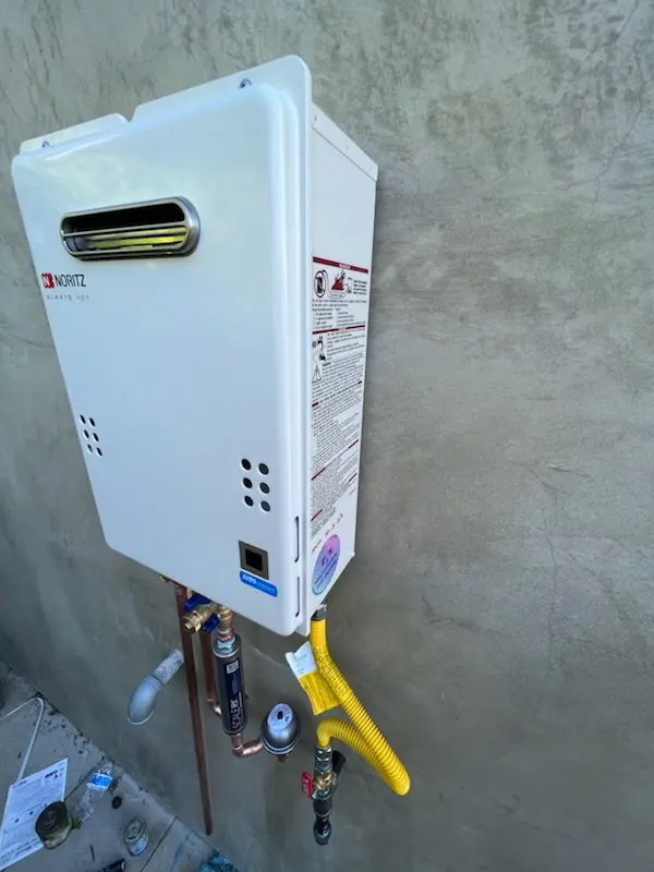 Tankless water heater installation for Tracys Landing homes